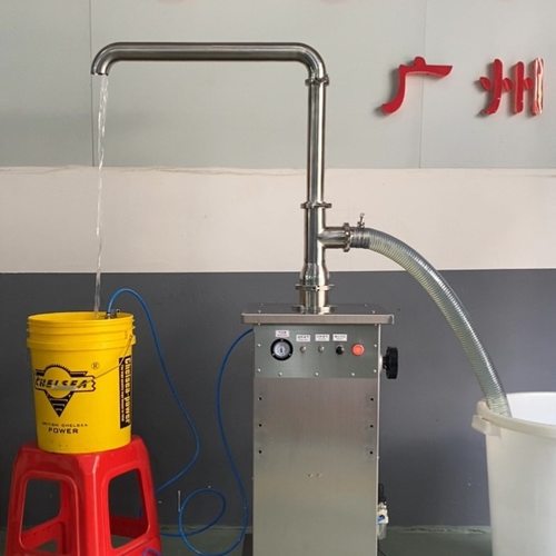 小型气动上料机灌装机补料送料设备自动抽料液体膏体不锈钢抽酱机