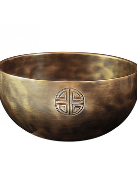 梵木果尼泊尔手工佛音碗满月颂钵