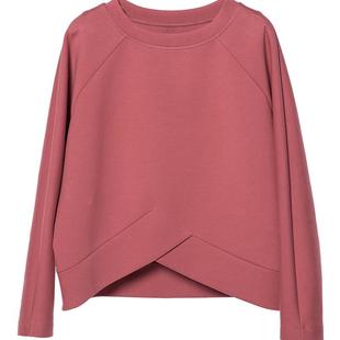 Distin Kidny/迪凯宽松遮肉卫衣秋季新款设计感减龄上衣女