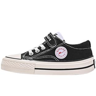 回力童鞋男童帆布鞋2025春季新款儿童布鞋中大童滑板鞋女童休闲鞋