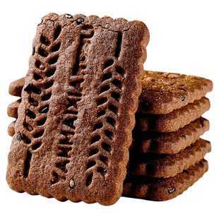 粗粮全麦无糖饼干九黑藜麦五谷杂粮谷物饼干旗舰店优质零食早餐饼