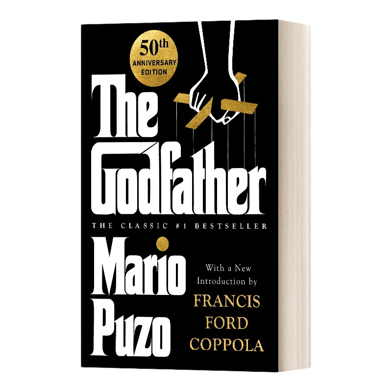 英文原版小说 The Godfather 50th Anniversary Edition 教父 50周年纪念版 英文版 进口英语原版书籍