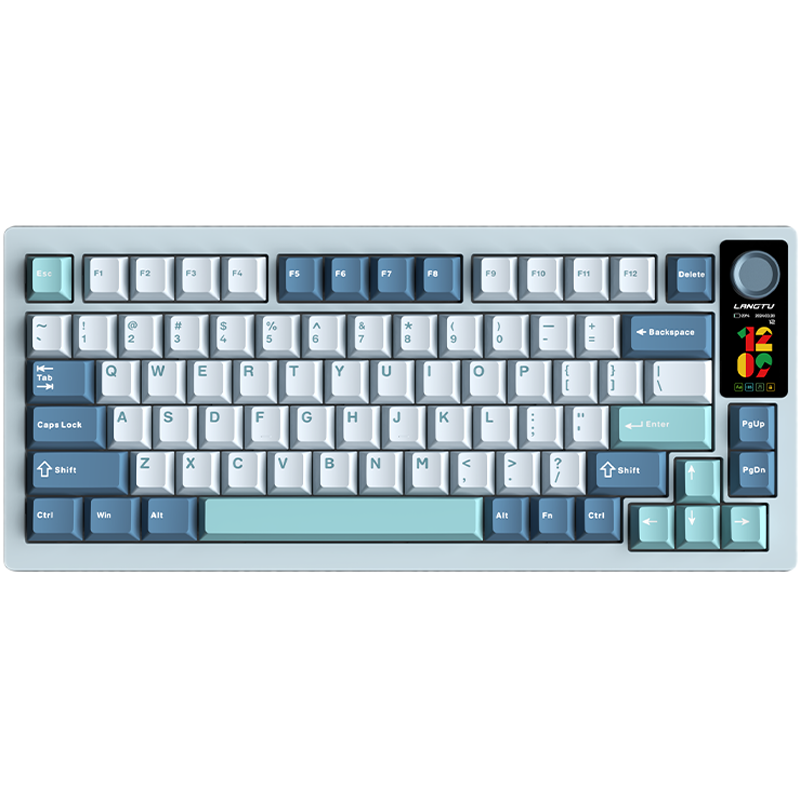 狼途LT75pro客制化机械键盘RGB三模无线蓝牙电脑游戏办公电竞专用