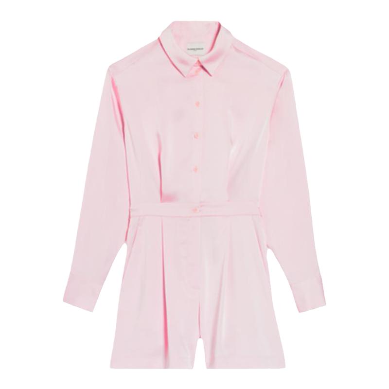 CLAUDIE PIERLOT Outlets春秋女装粉色收腰连体衣裤CFPCO00189