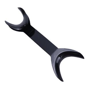 T型开口器牙科张口器侧方扩口器黑色双向口角拉钩厂家直销大中小