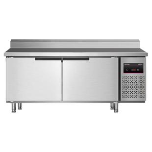 乐创冷藏工作台冰柜商用冷冻冰箱奶茶店双温平冷柜水吧厨房操作台