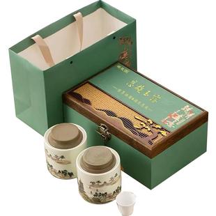 硒楚园湖北恩施硒茶特产2025明前恩施玉露特级蒸青绿茶送礼盒250g