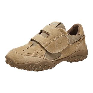 MILLIE'S/妙丽新款真皮轻便不累脚德训鞋女鞋休闲运动软底板鞋春