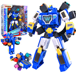 奥迪双钻超级飞侠超级变形空间站基地机器人总部迷你飞侠基地玩具