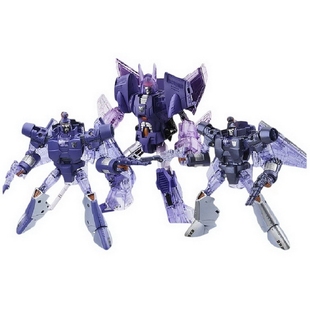 变形金刚 孩之宝 经典 铂金版 D级 狂飙 瘟疫 扫荡队 三人套装