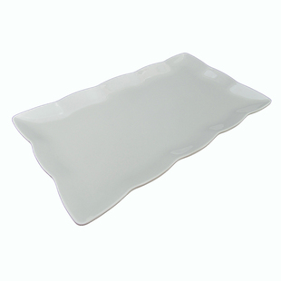 美日嘉宝餐盘 密胺餐具酒店 树脂餐具 抗摔塑料盘子长方B275