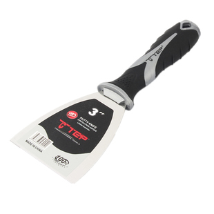 油灰刀漆工灰铲扁产子刀不锈钢劈刀刮墙用腻子刮刀挥披批灰刀腻刀