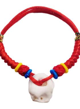 宝宝猪惊骨孕妇五彩红绳手链脚链