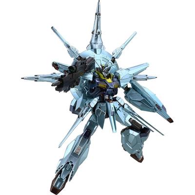 千手万代金属色MG神意高达模型