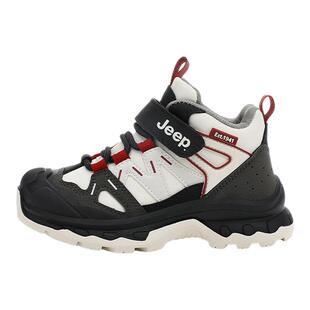 jeep儿童运动鞋男童女童秋冬加绒二棉保暖防滑新款男孩跑步大棉鞋