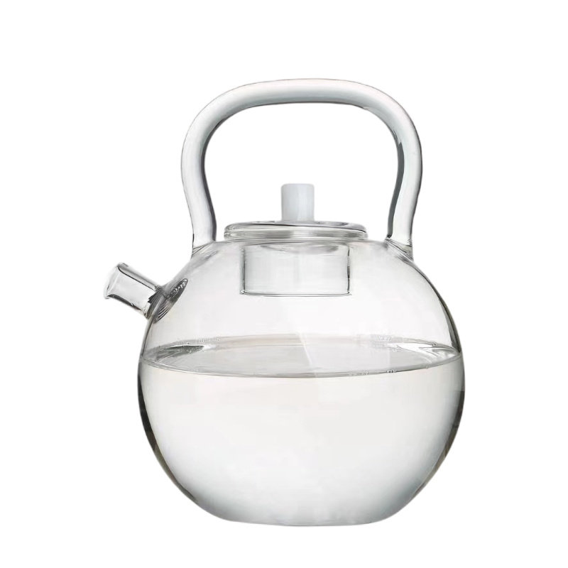 弘建耐热玻璃水晶球煮茶壶1.3L