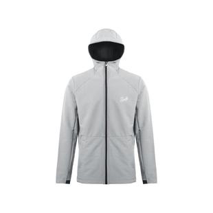 SLAMBLE冬新款加绒软壳外套男女户外运动连帽防风防泼水工装夹克