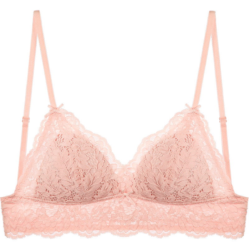 【品牌特惠】BOTHYOUNG法式内衣女薄款大胸显小文胸蕾丝性感胸罩