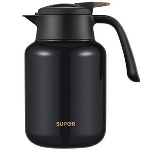 苏泊尔保温壶焖茶壶大容量家用316L不锈钢白茶闷泡壶瓶新款暖水壶