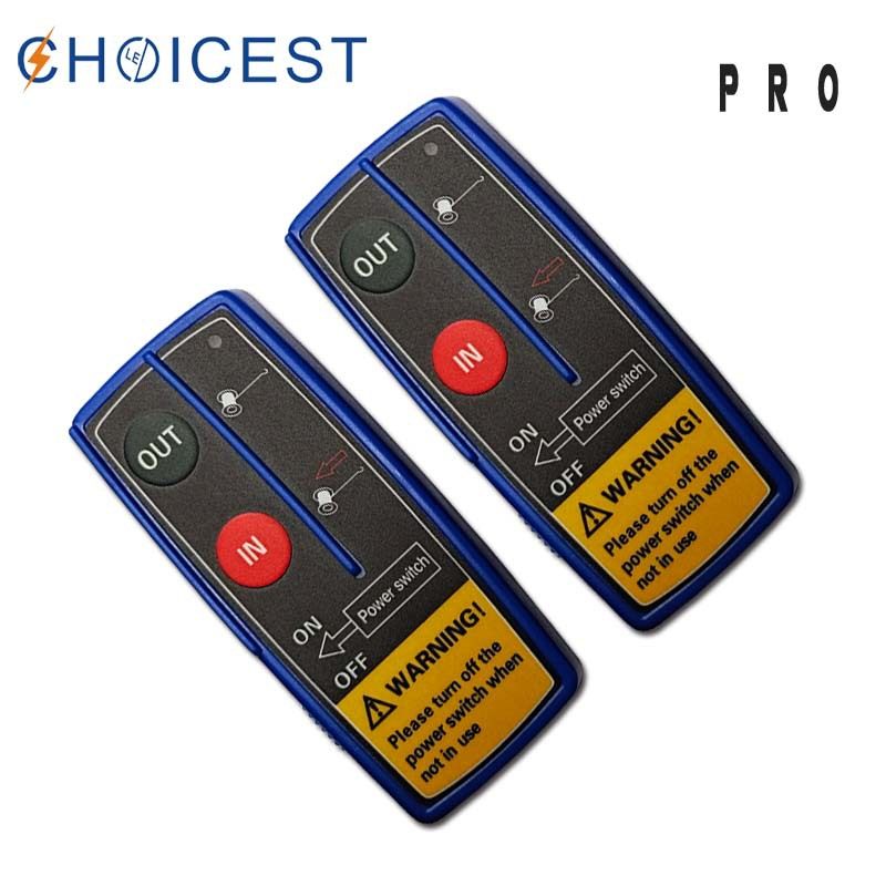 PRO版蓝壳车用船用atv电动绞盘无线遥控器批发直供