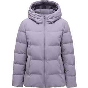 【蓄热内里】坦博尔中老年羽绒服短款连帽妈妈款宽松修身保暖外套