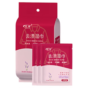 波司登羽绒服清洁湿巾免水洗强力擦去油去污渍专用湿纸巾干清洗剂