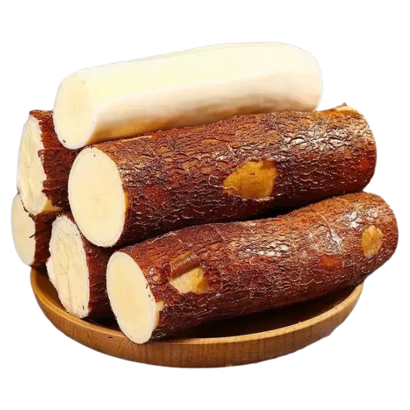 广西农家自种黄心去皮木薯现挖