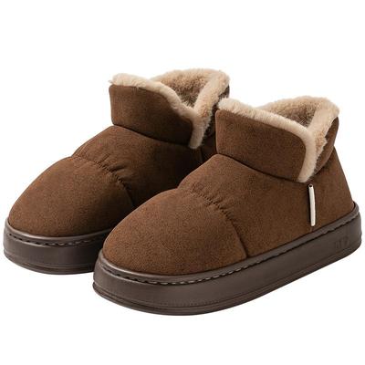 远港高包跟棉鞋冬天防滑家居