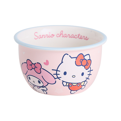 川岛屋三丽鸥餐具卡通儿童米饭碗