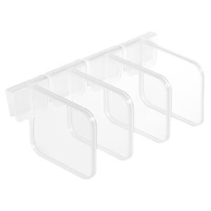 冰箱分隔板自由隔断分割分格片卡扣侧小隔板挡板抽屉分隔夹门神器