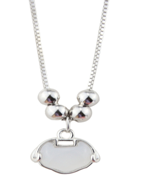 项链女ins中国风祥云福锁