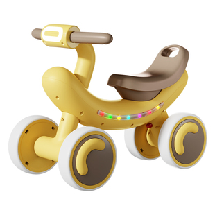 儿童平衡车1到3一6岁2宝宝滑步车婴幼儿溜溜车小孩四轮入门滑行车