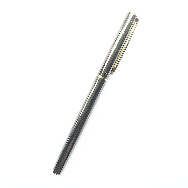烂笔头 696钢笔三角明尖练字书写特细金属细杆中小学生奖品0.38mm