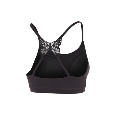 凡圣瑜伽气质蝴蝶美背拼接运动内衣一体杯透气bra健身文胸FC16110