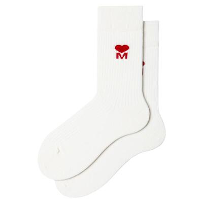 hellomonday情侣爱心长袜