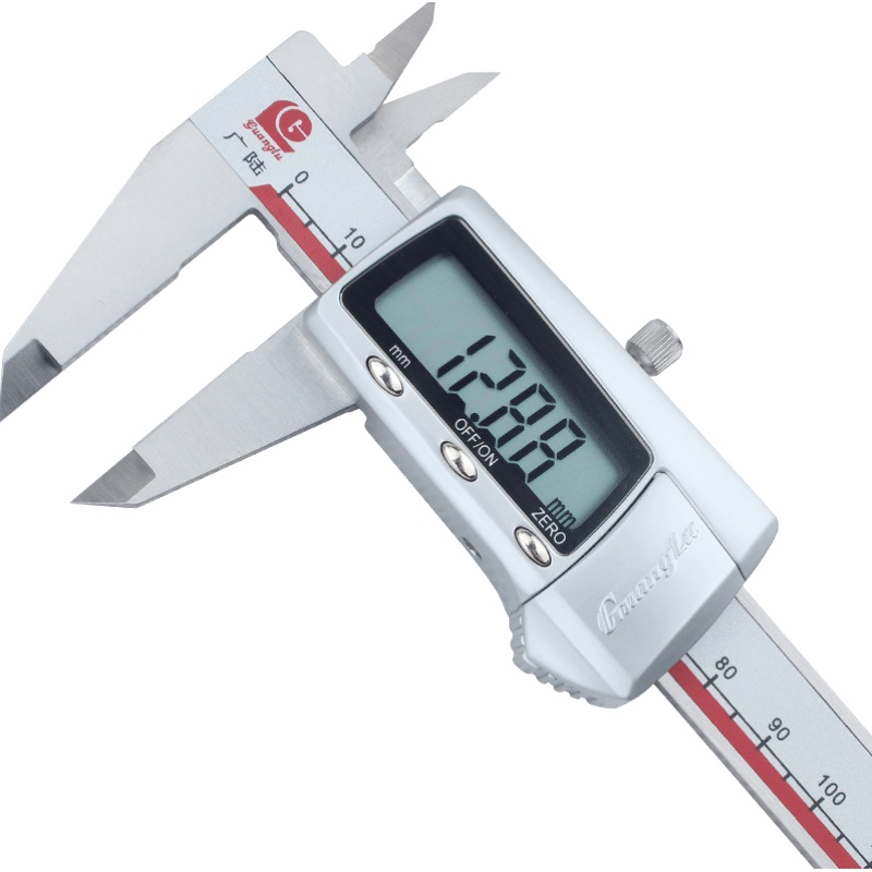 廣陸量具0-150-200-300mm電子數(shù)顯卡尺 不銹鋼游標(biāo)卡尺高精度迷你