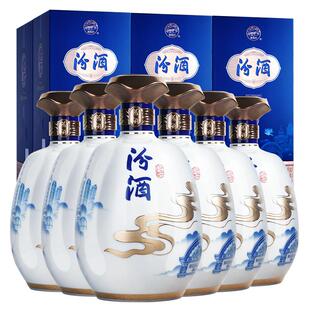 【新品】汾酒官方旗舰店42度沪上青花汾酒500ml*6瓶清香白酒整箱