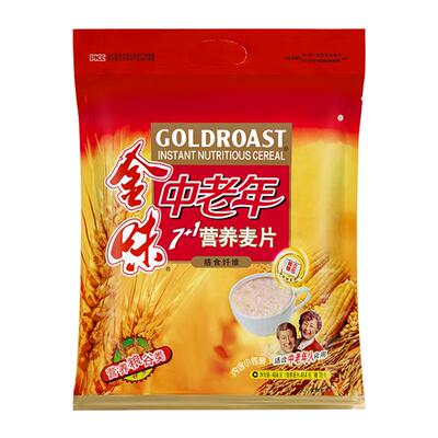 金味麦片中老年强化钙铁膳食纤维
