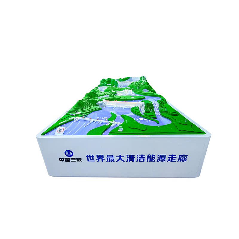 大坝沙盘模型制作水库沙盘模型定做水利水电工程沙盘模型定制
