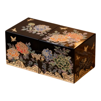 平遥非遗螺钿漆器首饰盒礼物