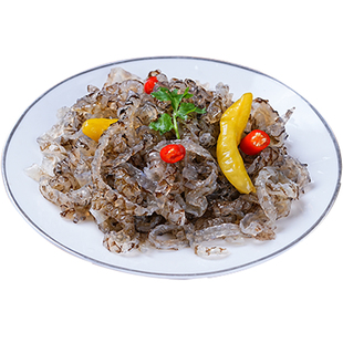 佳味泡椒鱼皮丝150g酒店宴席凉菜凉拌开袋即食素菜特色半成品冷菜