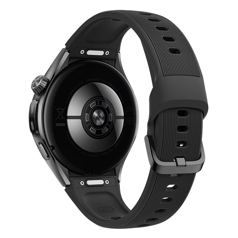 适用华为watch6官款硅胶按压表带
