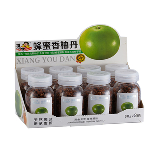 泰林蜂蜜盐金枣金梅片蜂蜜柚子丹老香黄陈皮爽蜂蜜佛手丹8瓶*60克