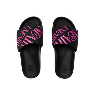 BE范德安联名时尚系列女士拖鞋舒适柔软耐磨防滑简约百搭游泳度假