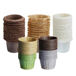 展艺纸杯蛋糕模具年货节马芬杯子烤箱专用耐热烘焙小号蛋糕纸托