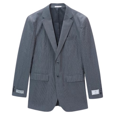 ZIOZIA夏季休闲西服男士青年舒适单排扣ZKG22302Y