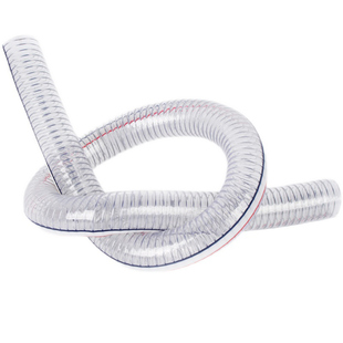 PVC钢丝管软管透明塑料水管 50/234寸一加厚高压防爆耐高温抽油管