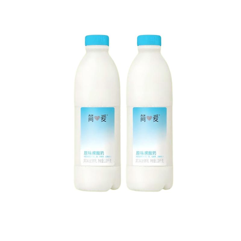 【简爱】简爱Hi原味裸酸奶家庭低温奶