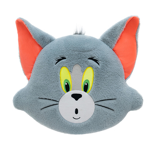 猫和老鼠毛绒抱枕靠垫可爱卡通沙发卧室软靠枕儿童午睡枕闺蜜礼物