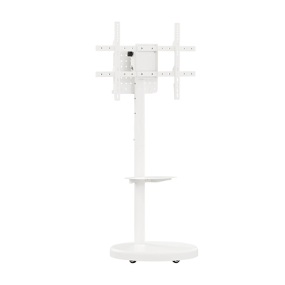 北弧落地电视机支架子可移动带轮